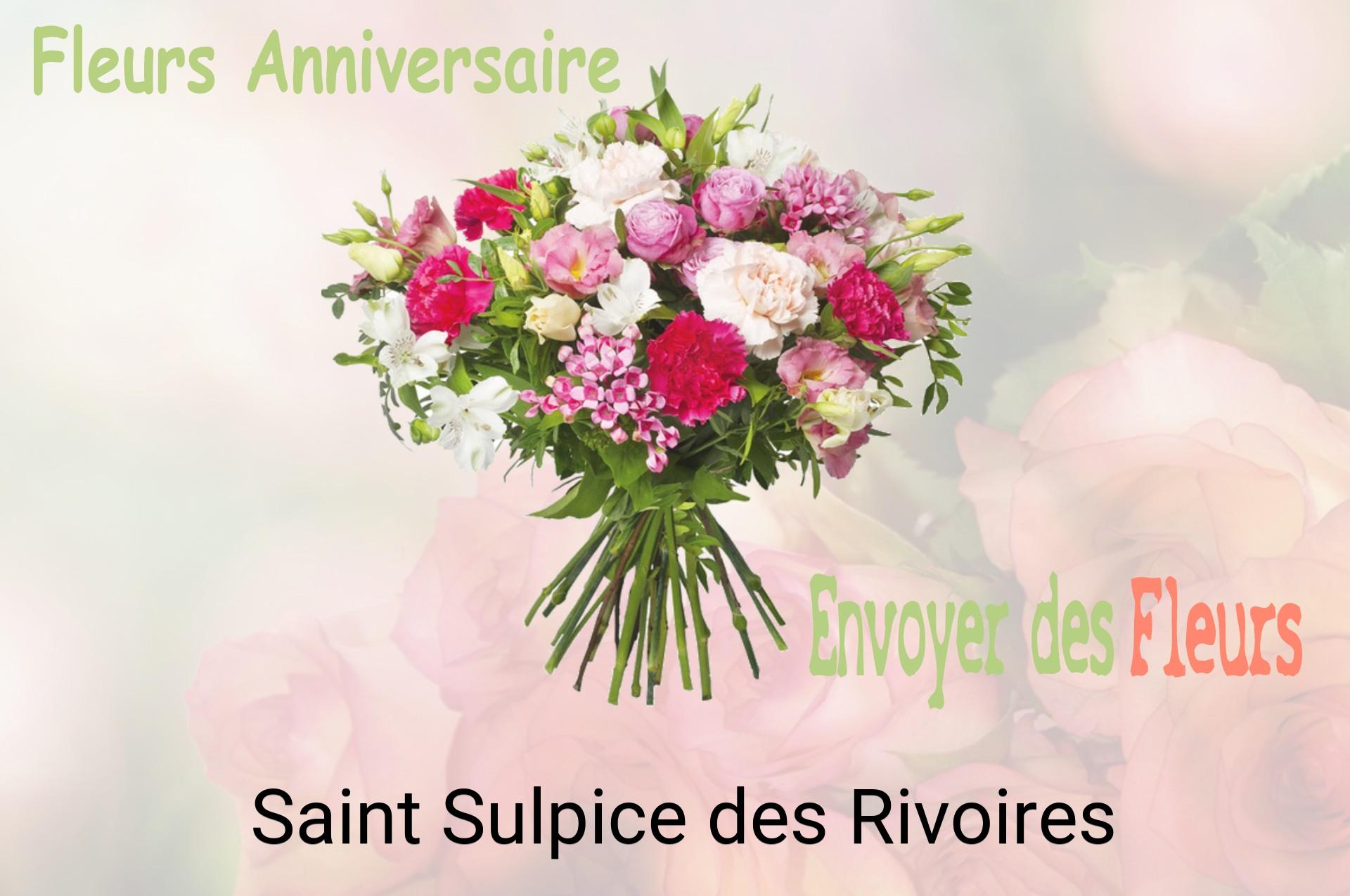 Bouquet de fleurs d’anniversaire livré à Saint-Sulpice-des-Rivoires