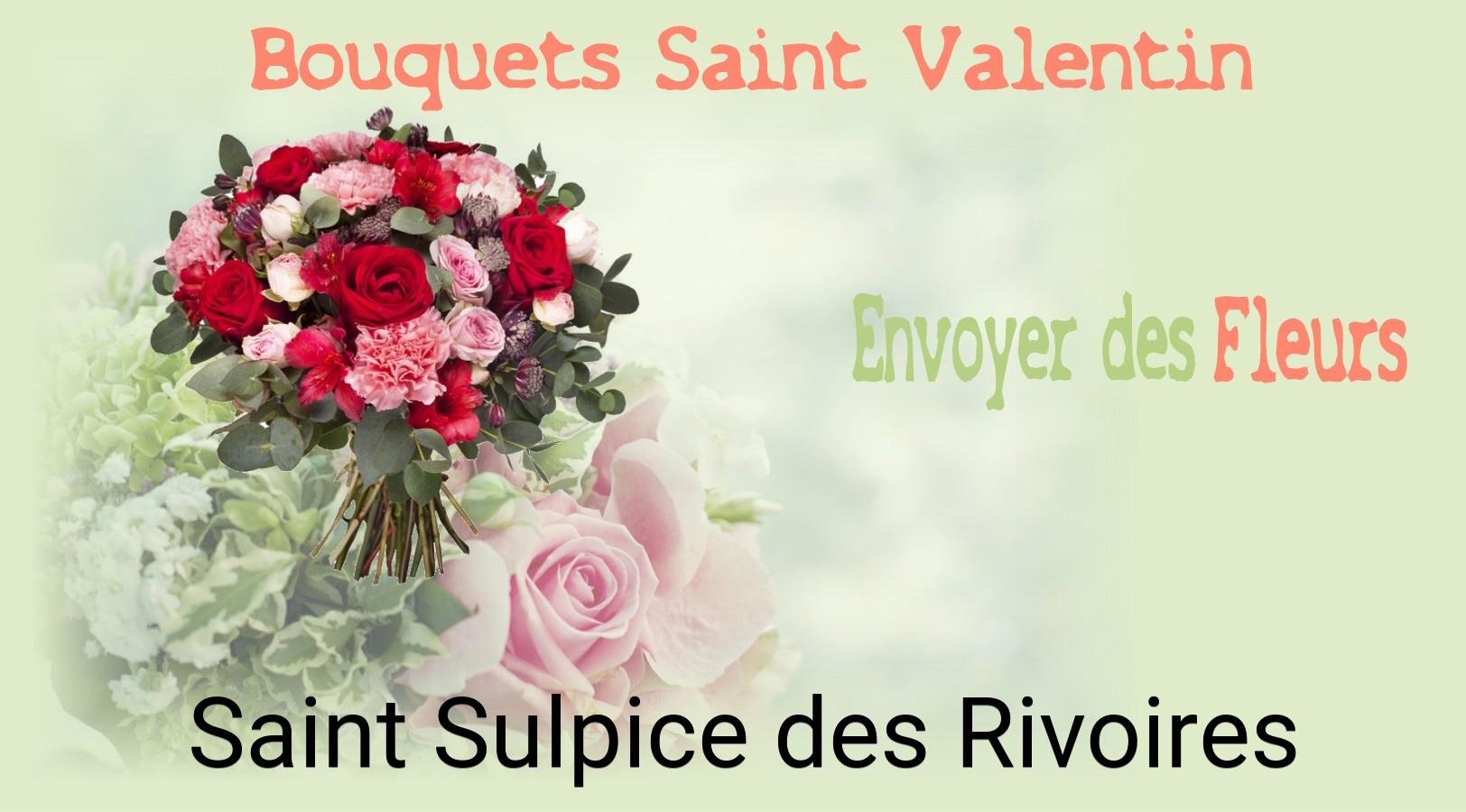 Roses de Saint-Valentin livrées à Saint-Sulpice-des-Rivoires